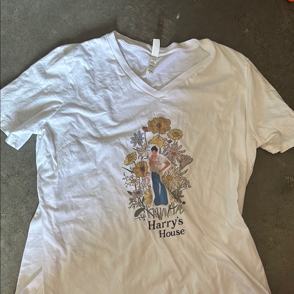Bella Canvas White Graphic Tee